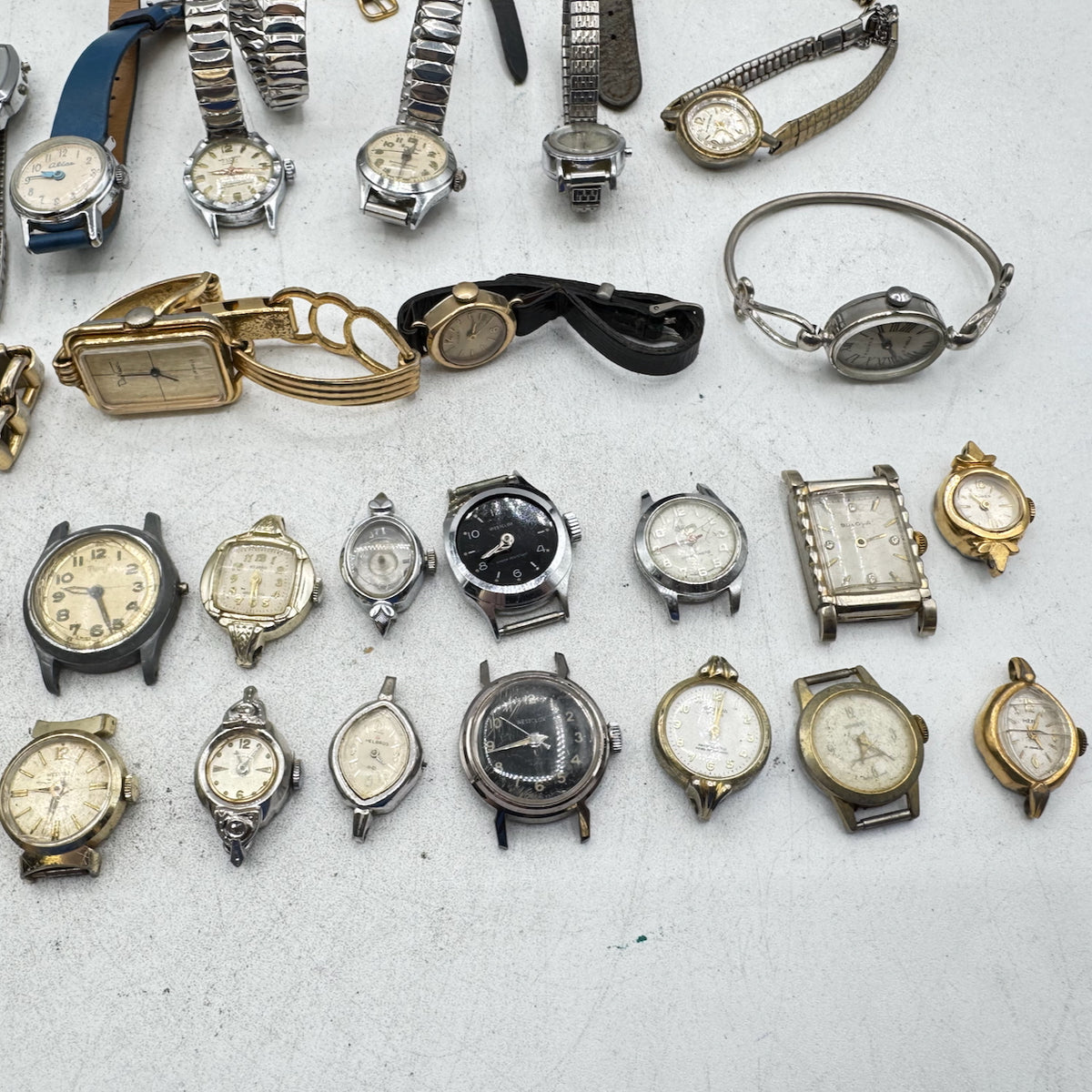 Bulova, Westclox, Timex, etc. Lot of 50
