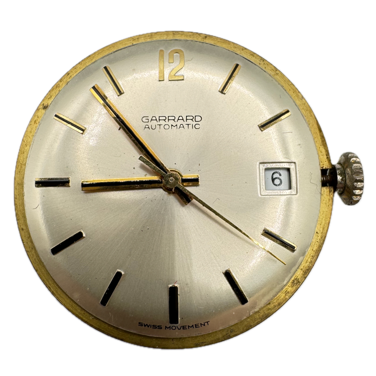 Garrard Sunburst Date