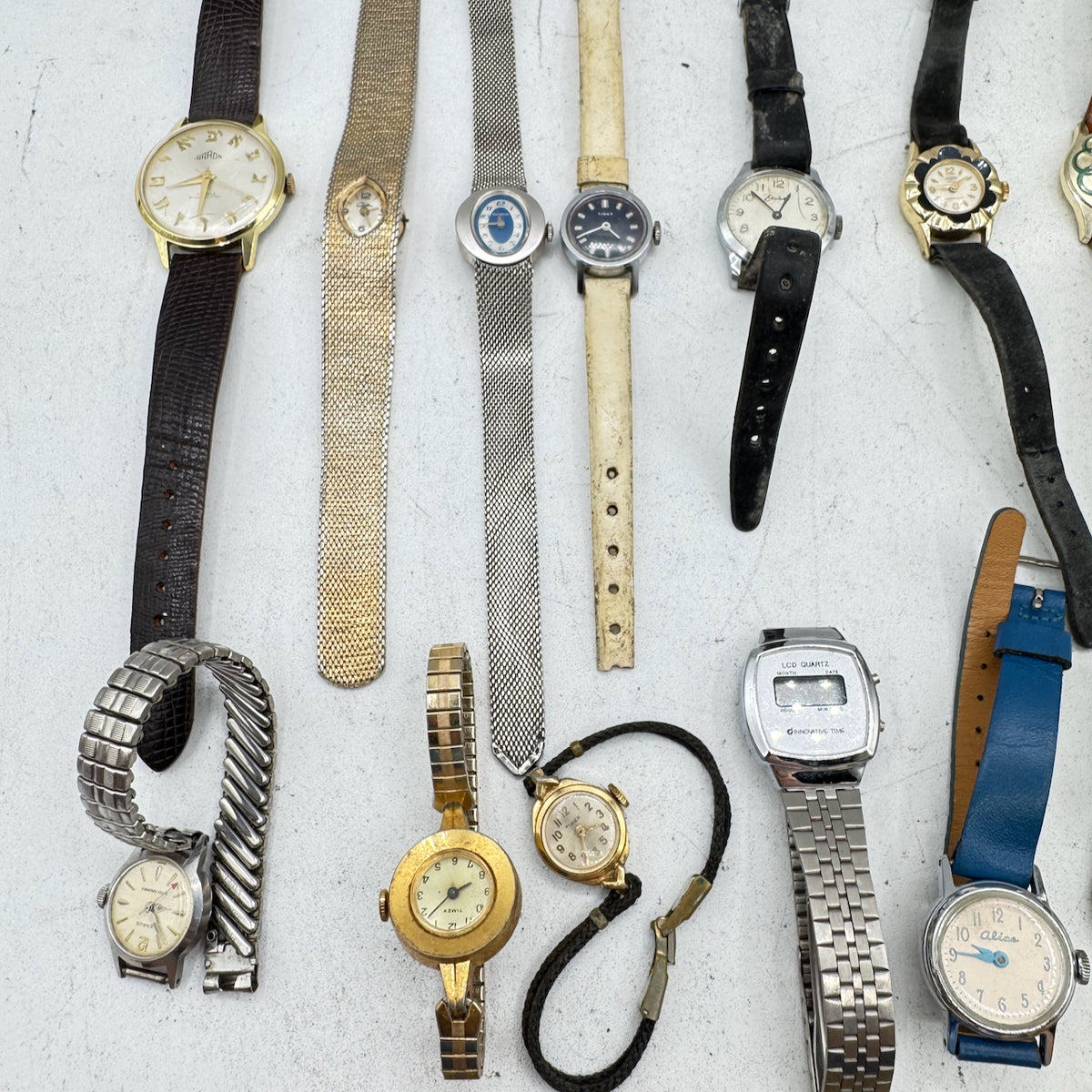 Bulova, Westclox, Timex, etc. Lot of 50