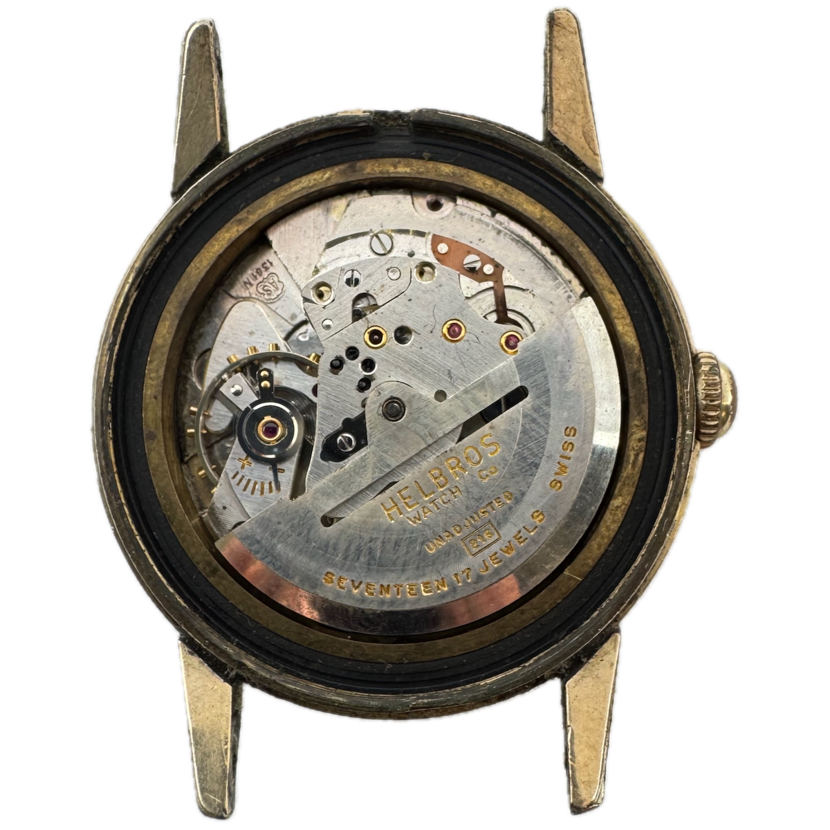 Helbros Hour Glass Dial