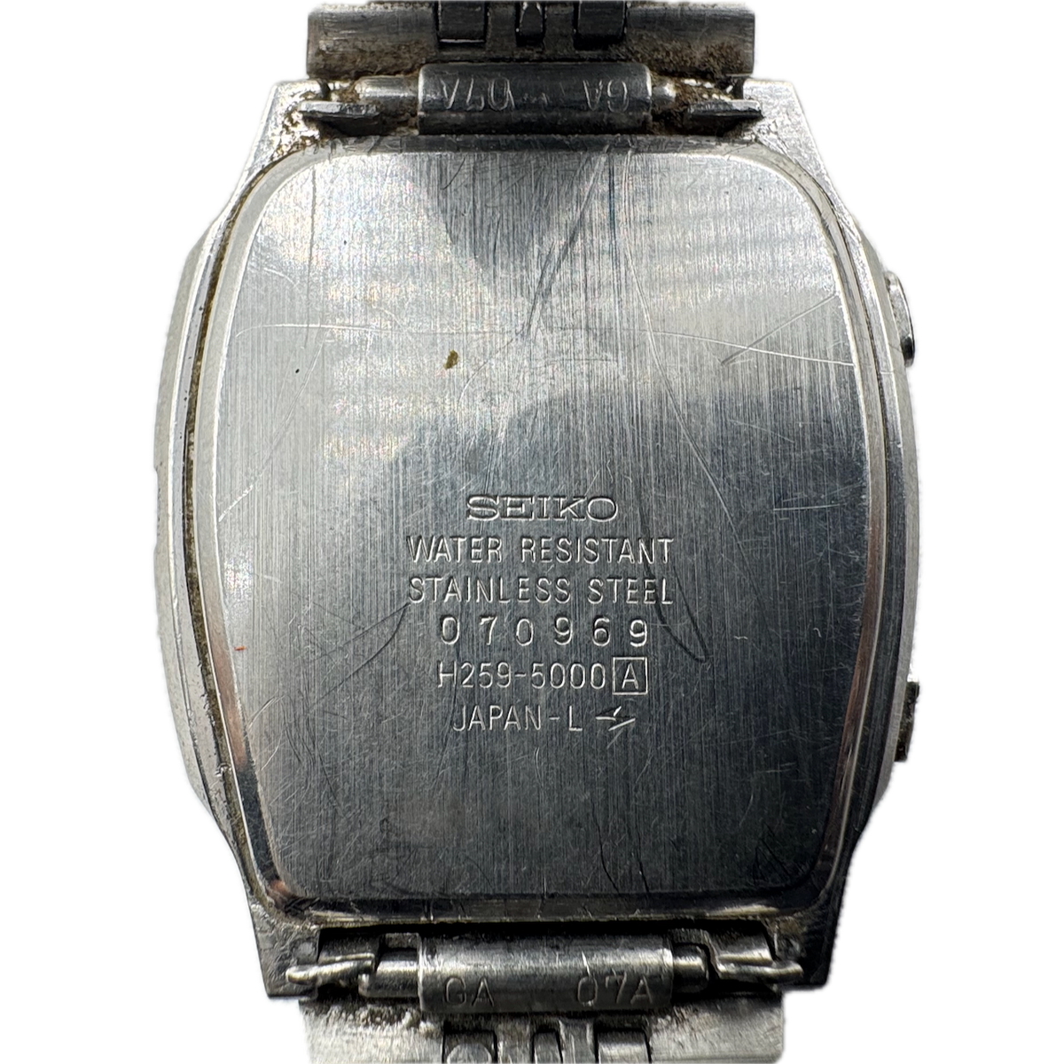 Vintage Seiko H259-5000 Ana Digi Men's Quartz LCD Wristwatch Japan