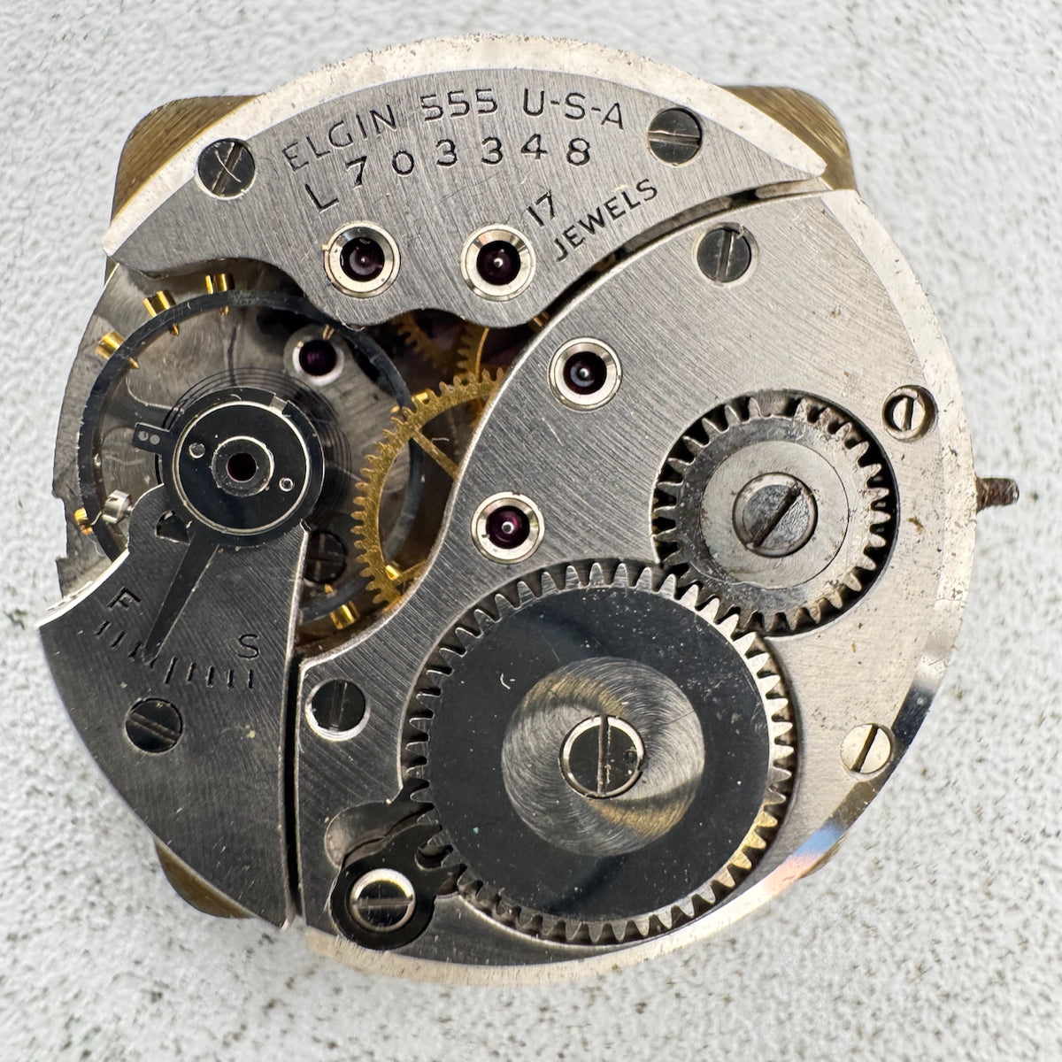 Elgin Tonneau Small Seconds