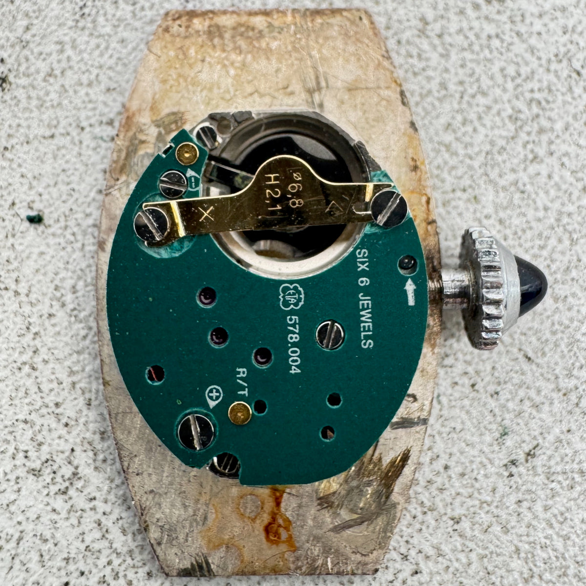 Bulova Frankenstein Art Deco