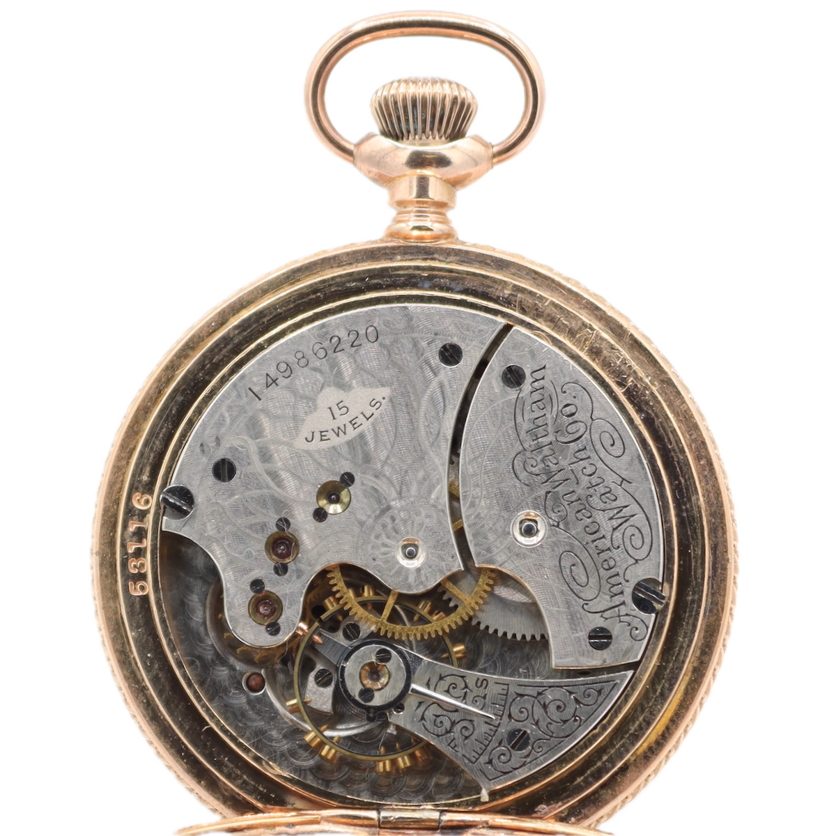 Waltham Fancy Engraved Case 1906