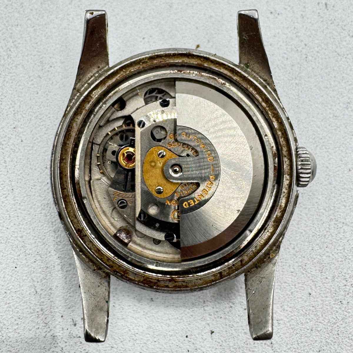 Gruen Honeycomb Dial