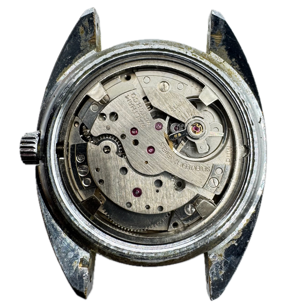 Waltham Fluted Day Date
