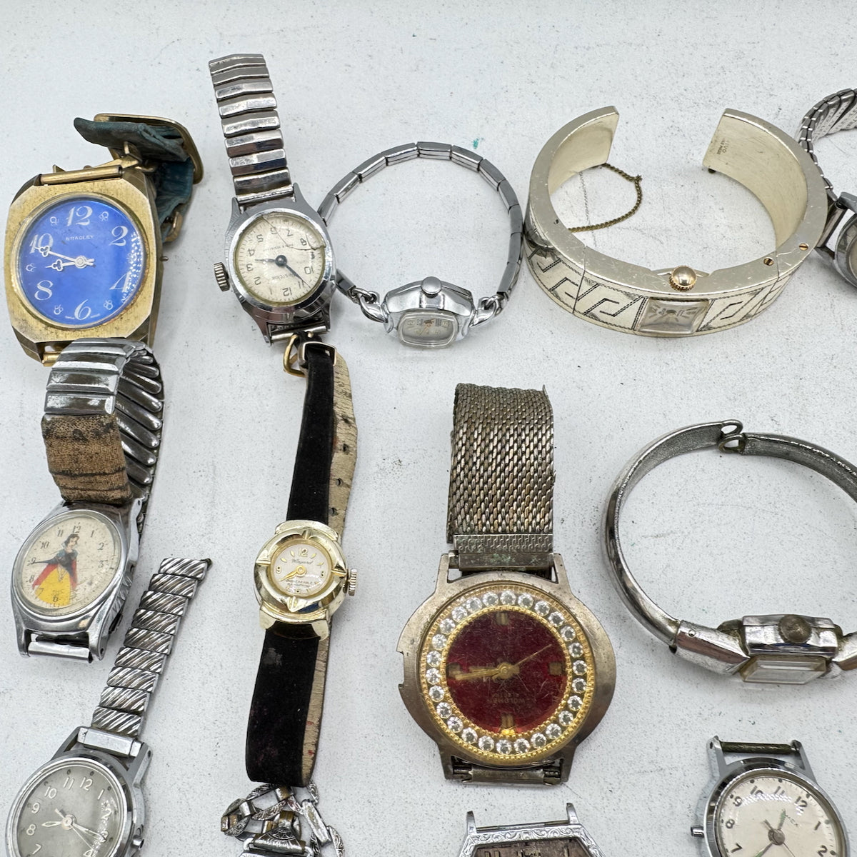 Bulova, Timex, Elgin, etc. Lot of 50